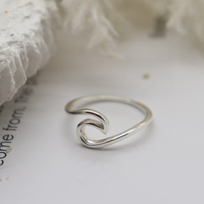 Wave Silver Ring